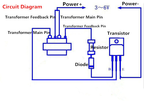 Diy Kits Kv High Voltage Pulse Generator Arc Ignition Coil